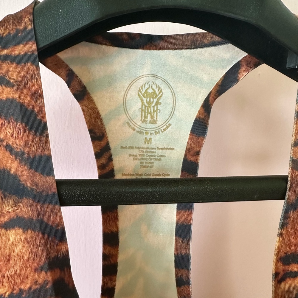 Tiger Print One Piece Swimsuit - Picture 5 of 6